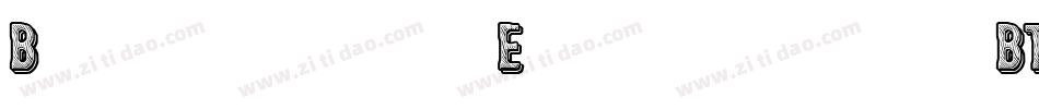 BroadwayEngraved BT Engraved字体转换